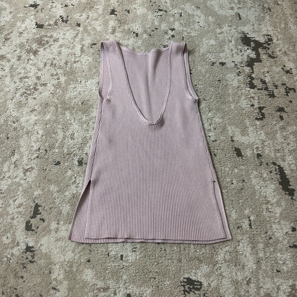 Abercrombie & Fitch Shell Scoopback Sweater Tank Top Size XS - Picture 5 of 6